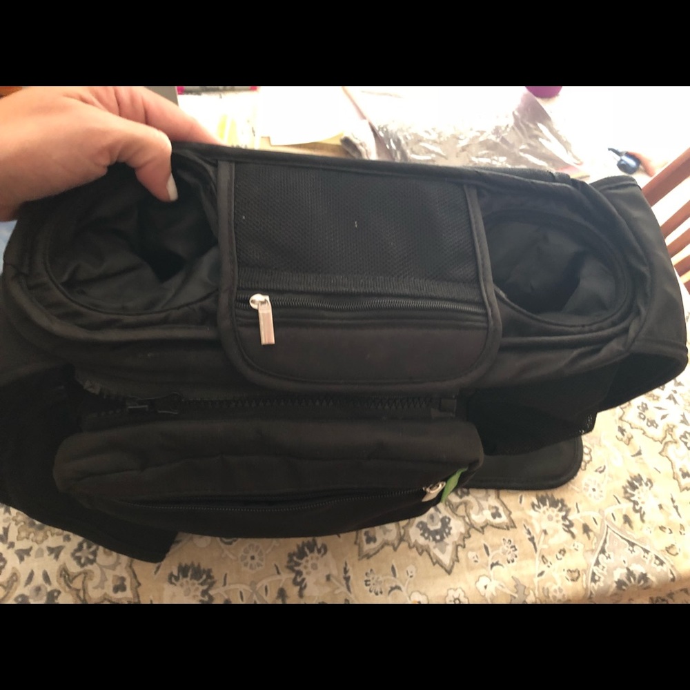 Ethan & Emma stroller organizer with cup holders